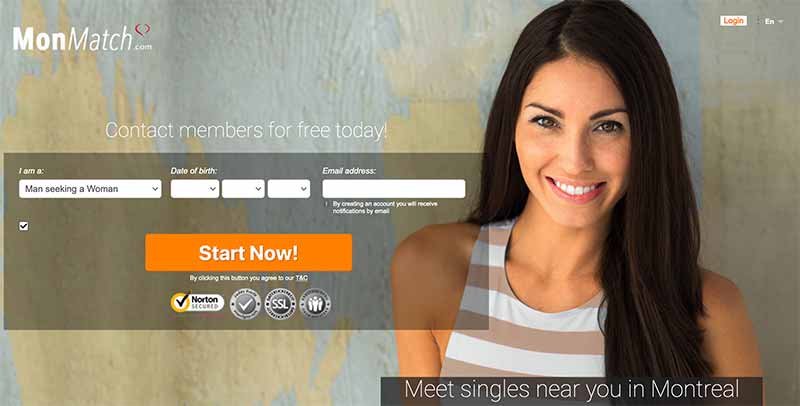 MonMatch.com is your ultimate dating site for finding singles in Montreal